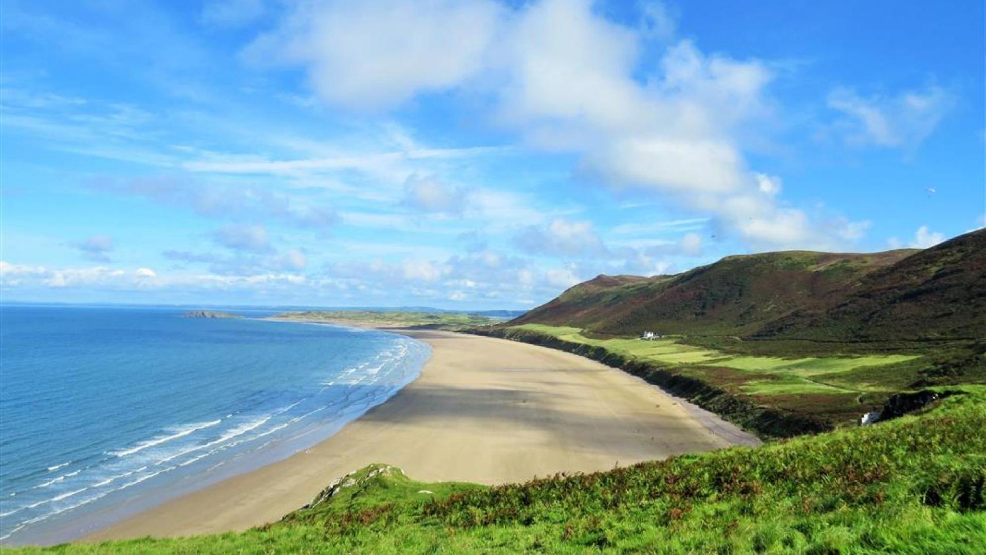 Villa Seacliffs, Nr Rhossili Exterior foto